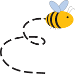 Little Bee flying Little Bee flying